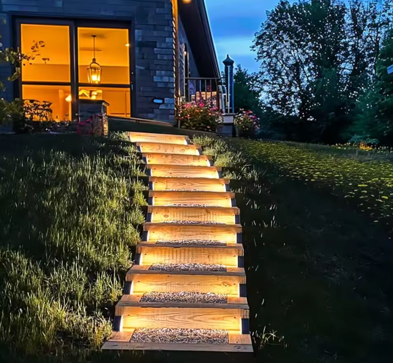 ModaLiving®️ Solar Stair Lights